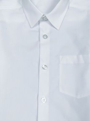 Рубашка белая для мальчика George Regular Fit, 14-15л (164-170см)