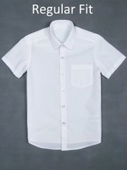 Сорочка біла для хлопчика George Regular Fit, 8-9р (128-135см)