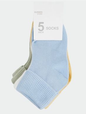 Шкарпетки для хлопчика Dunnes набір 5 пар, 6-12м (15-18)