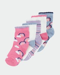 Шкарпетки для дівчинки Dunnes набір 5 пар, 6-12м (15-18)