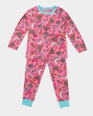 Пижама флисовая для девочки Dunnes, 4-5л (104-110см)